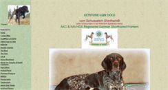 Desktop Screenshot of keystonegundogs.com